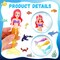 4 Pieces Summer Mermaid Dive Toys Mermaid Bath Toys Colorful Mermaid Pool Toys Swimming Pool Games for Boys Girls Teens Adults
